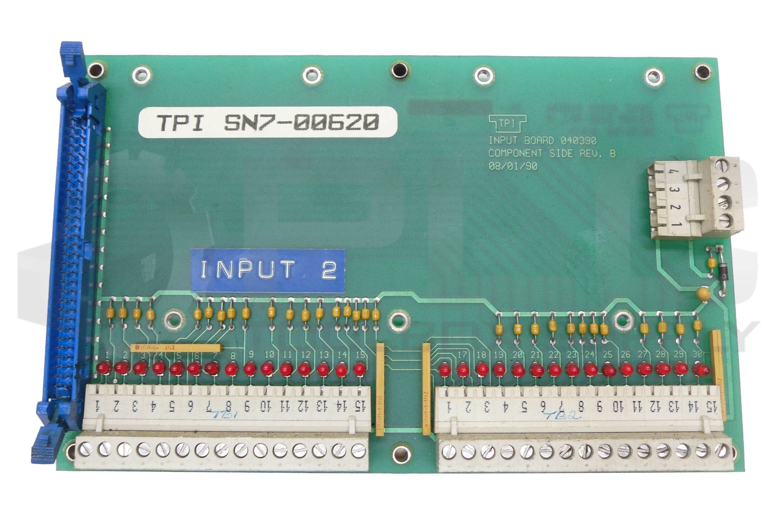 TPI 040390 INPUT BOARD