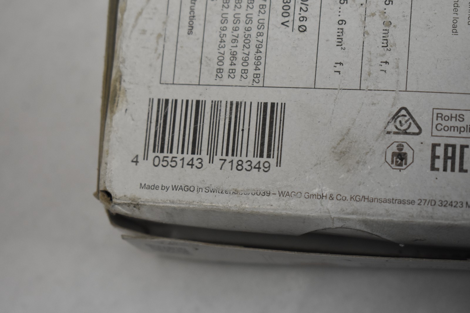 Lot of 30 Wago 221-613 Lever Nuts Pluggable Terminal Black 3 Position 20 AWG 41A