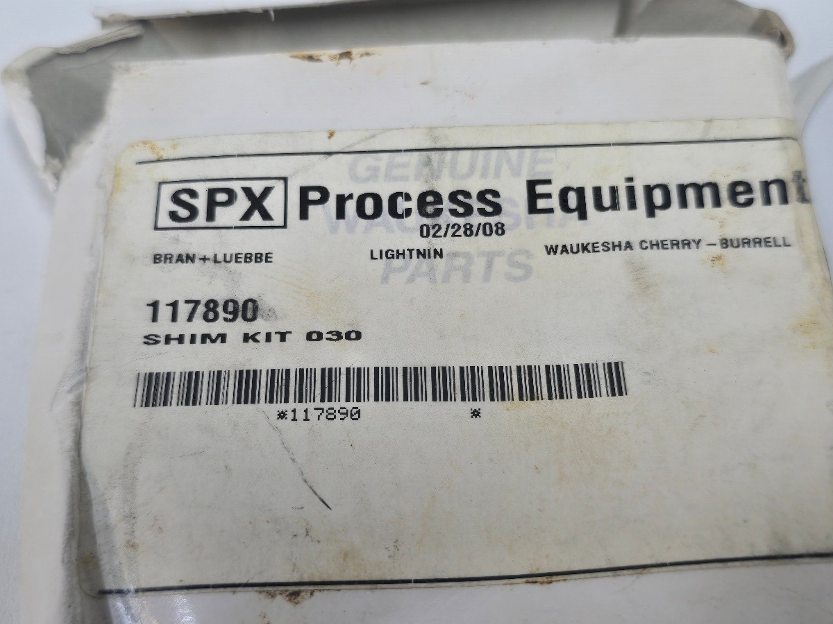 SPX Waukesha Cherry Burrell 117890 SHIM KIT 030 Stainless Steel