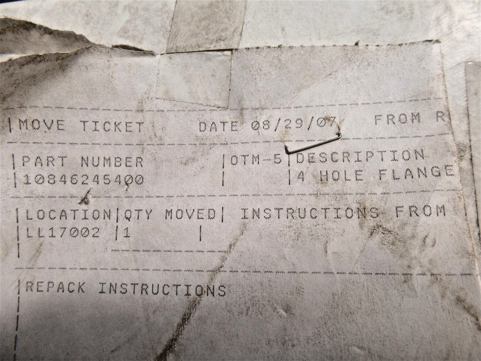 GENUINE TROJAN O&K 3/M25 70 76, 4 HOLE FLANGE, TEREX 10-846245400