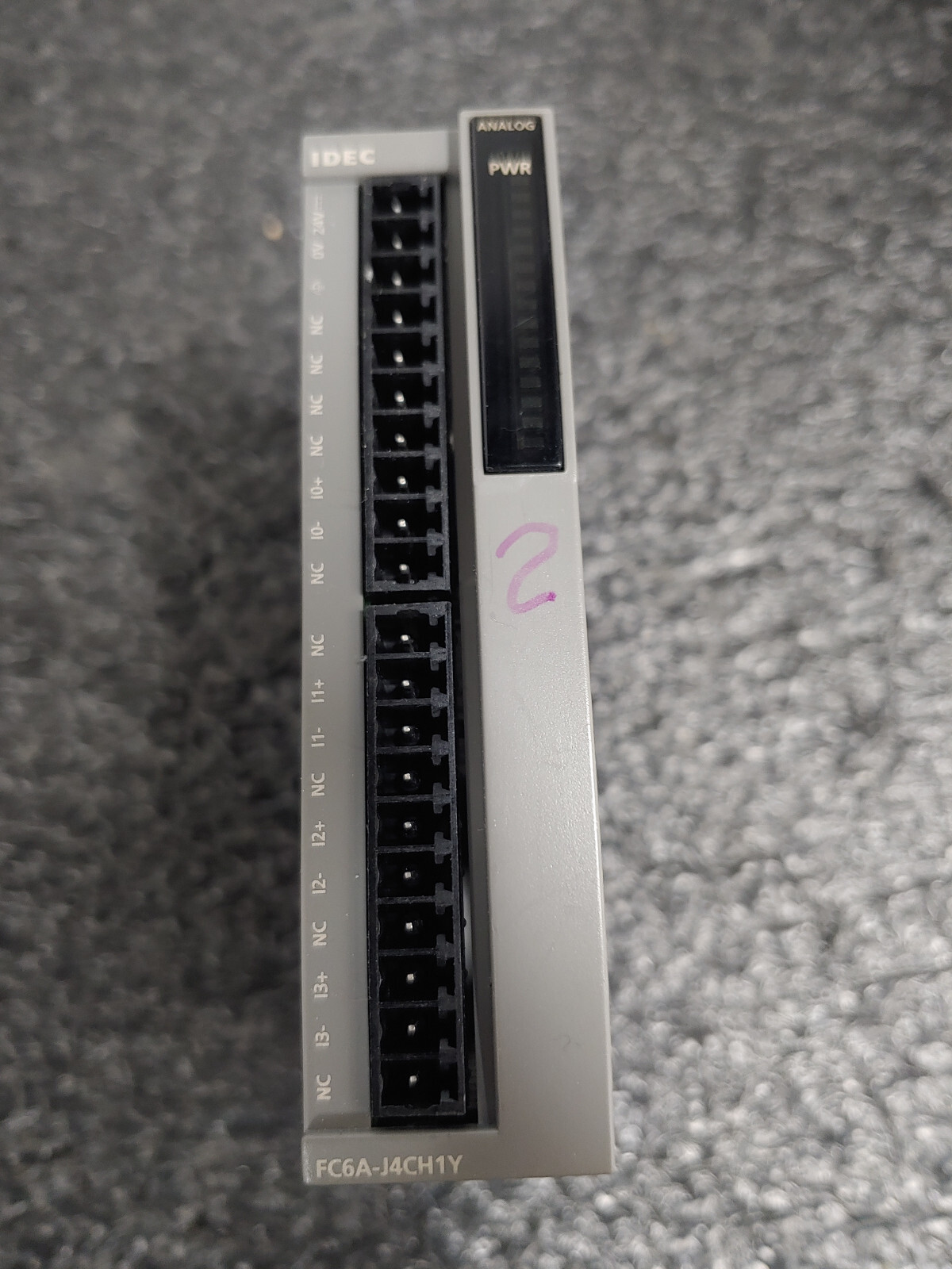 IDEC FC6A-J4CH1Y FC6A MicroSmart PLC 4-pt Isolated Thermo Module