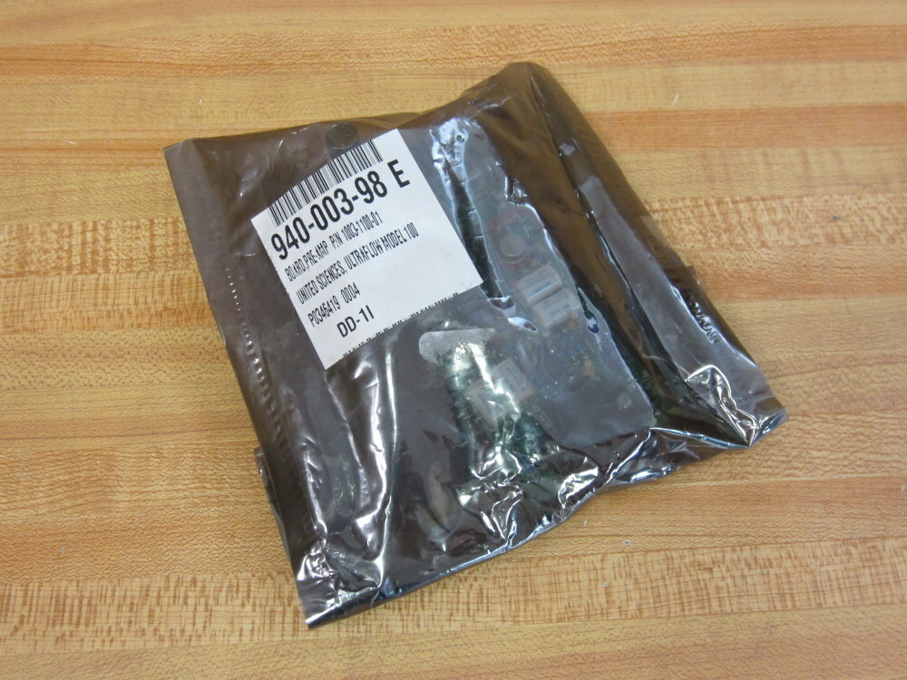 United Sciences 1003-1100-01 Ultraflow Model 100 Pre-Amp Board 1003-1100