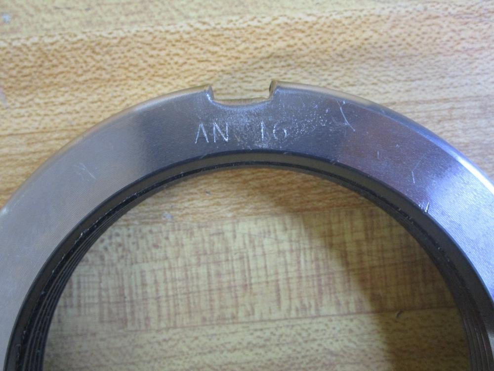 Generic AN 16 Bearing Lock Nut AN16 4-1/8″ OD 3″ Thread Dia