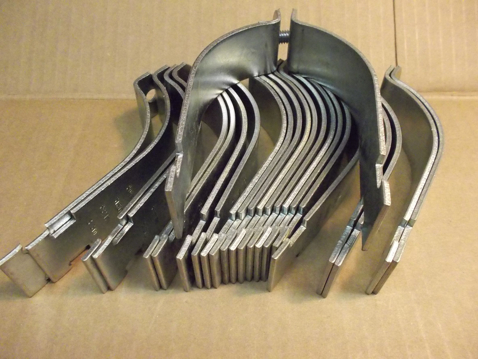 Strut Pipe Clamp Hangers 3″ PS-1100-3-EG Power-Strut, with Bolt, Lot of 10 sets