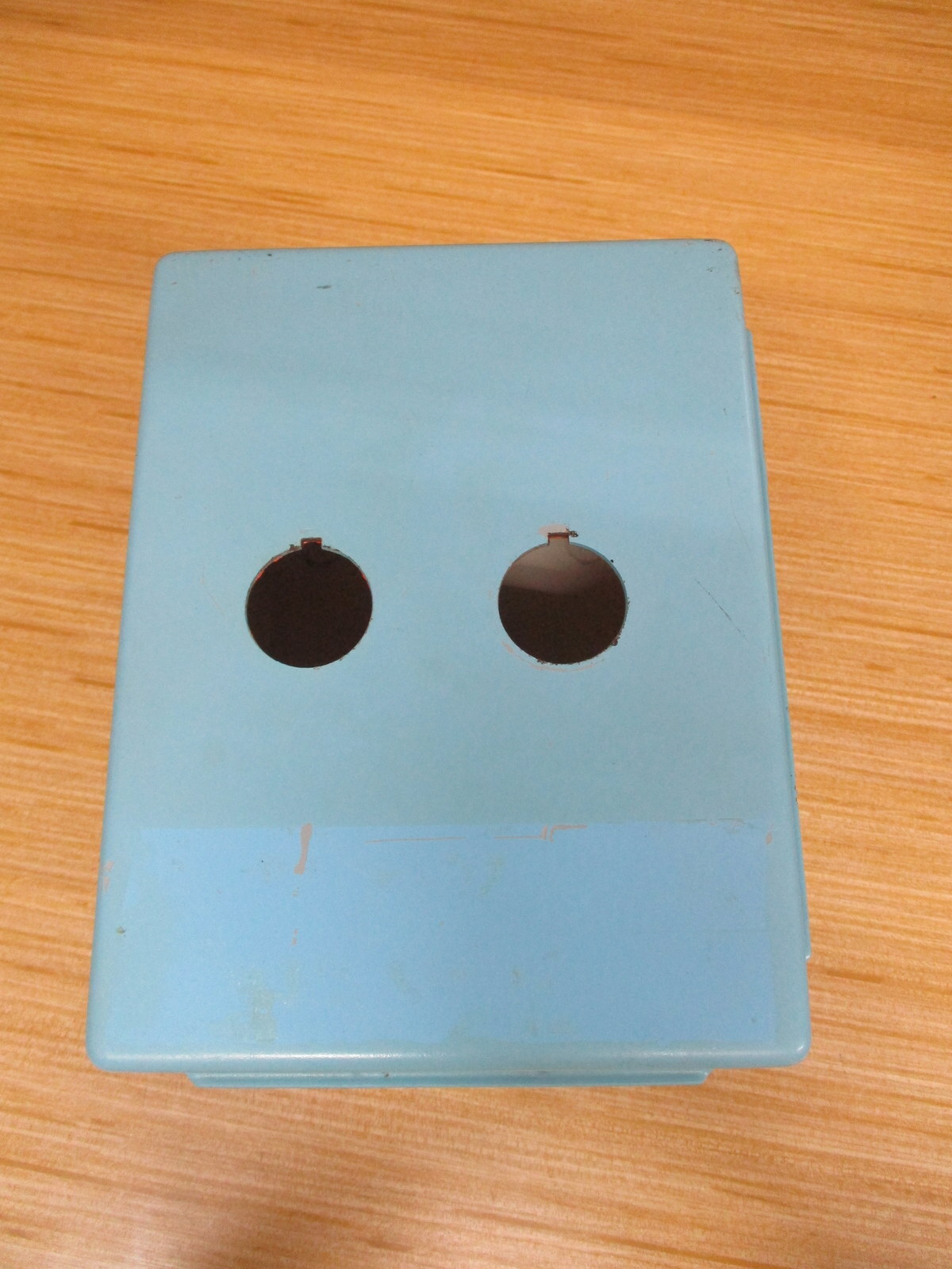 Hoffman A-8066CH Enclosure Jic Box A8066CH Blue, (2) 30.5mm Holes