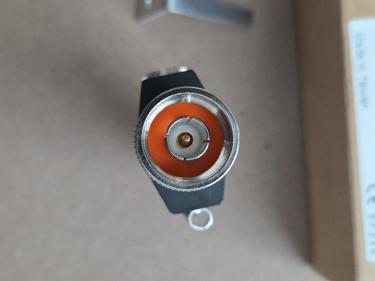 L-Com AL-NMNFB-9 N-Male to N-Female Bulkhead 0-3 GHz 90 V Lightning Protector