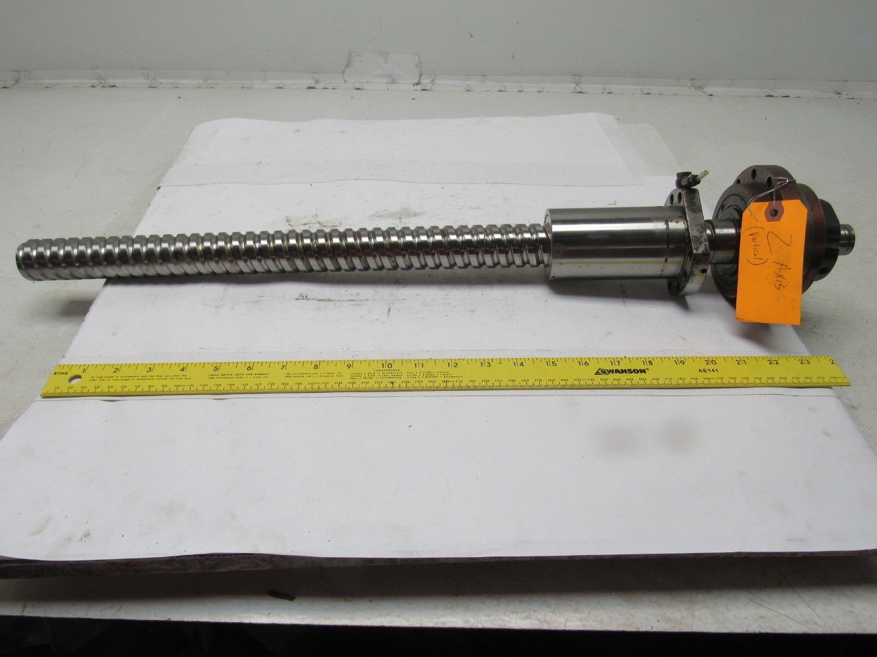 SW BAS03-22 183.0 Z Axis Ball Screw & Nut Assembly 28-1/2″ OAL
