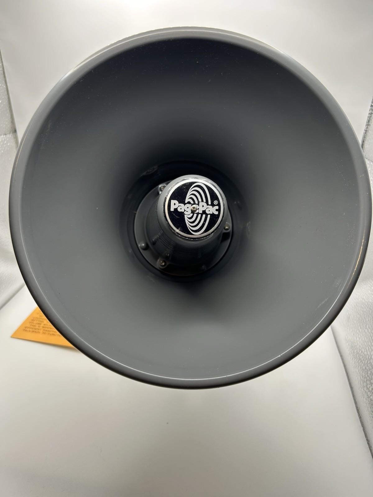 Page Pac 4/15 Watt Loudspeaker Horn Model 22001 Harris Corporation Dracon Div