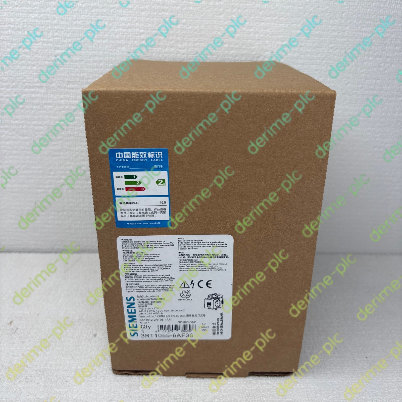 1pcs new Siemens 3RT1055-6AF36 Contactor