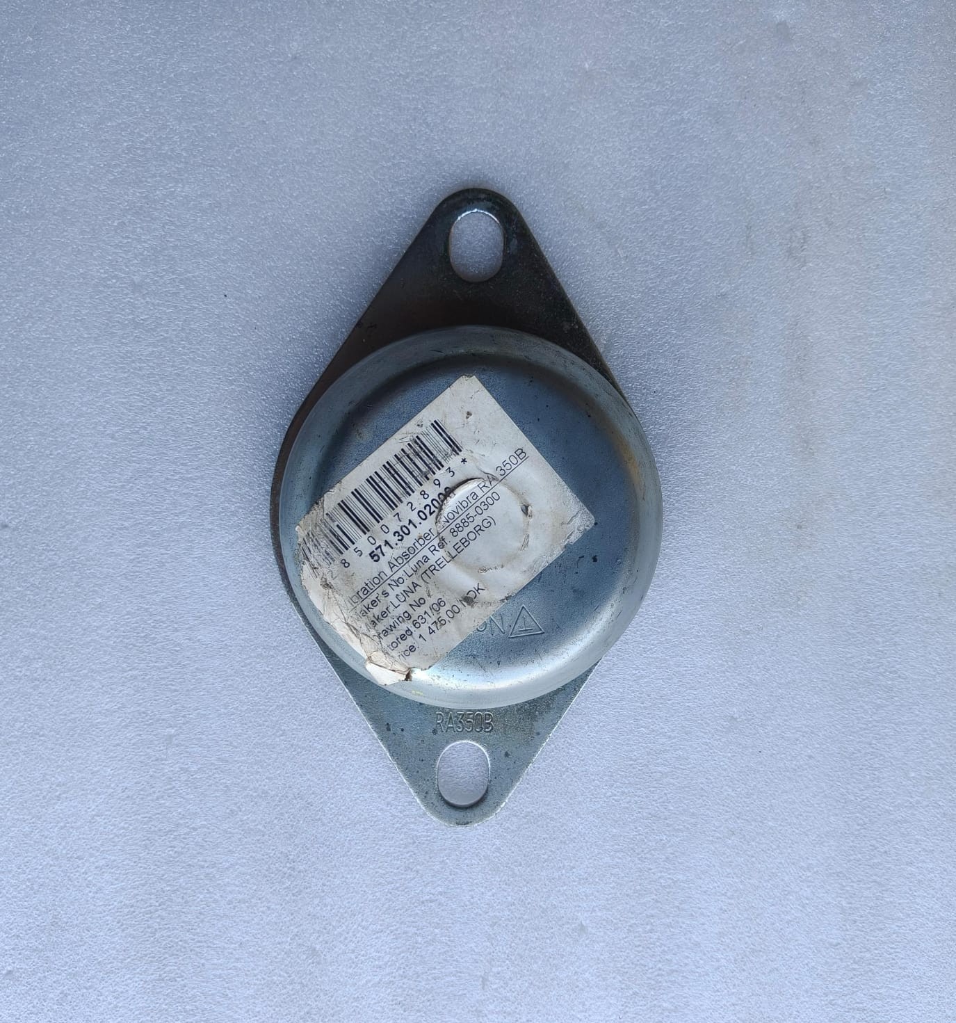 Novibra RA 350B M16 Vibration Absorber