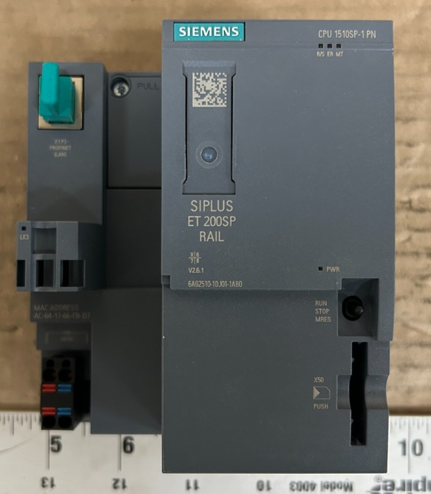 Siemens SIPLUS ET 200SP Rail CPU Module 6AG25101DJ011AB0
