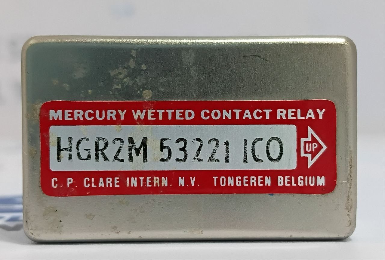 C.P. CLARE HGR2M 53221 ICO Wetted Contact Relay (Lot of 7 Pcs)