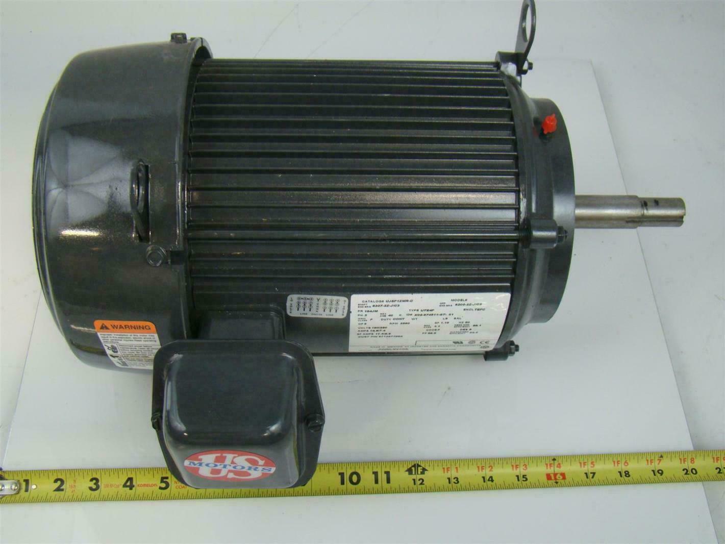 US Motor Electric Motor PH3 5HP 50HZ 190/380V 14.9/7.4A 2890Rpm 6205-2Z-JIC3