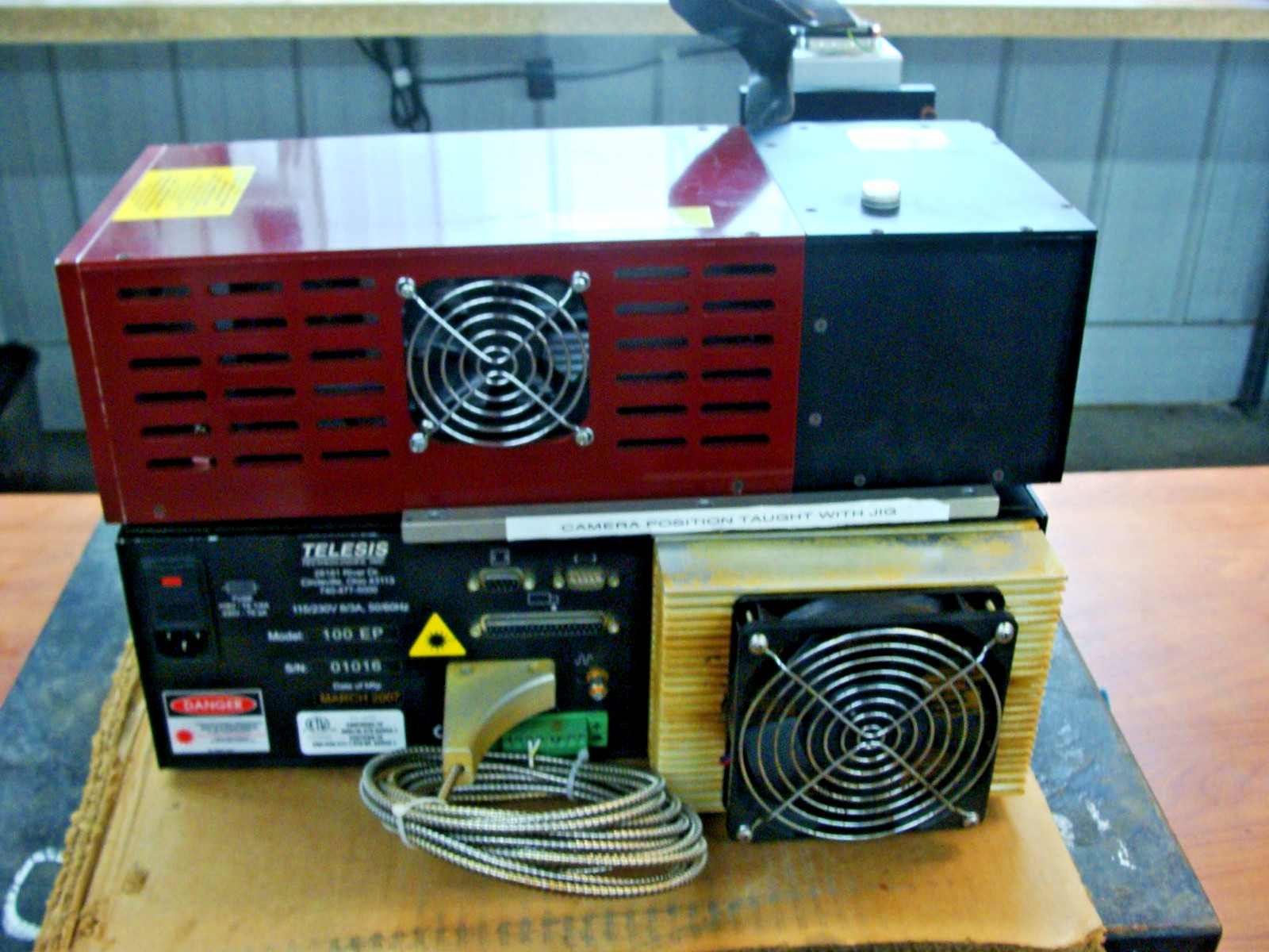 TELESIS TLM SERIES DIODE-PUMPED LASER SYSTEM TLM 100EP