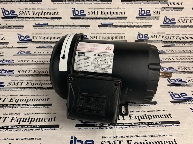 WEG Rolled Steel 3 Phase 3460 RPM Motor – 12805245 w/Warranty