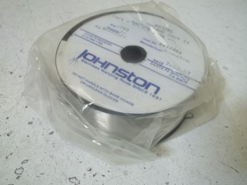JOHNSTON ER308L STAINLESS STEEL WELDING NSMP