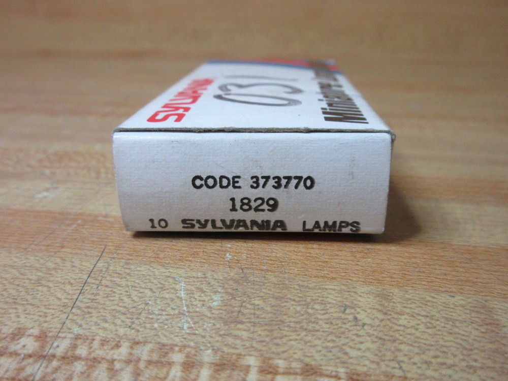 Sylvania 1829 GTE Miniature Lamp Light Bulbs (Pack of 30)