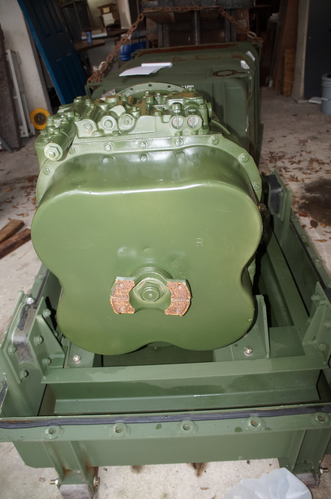 CLARK 13.5 HR 3610-2 Cross-Drive Transmission, M9-ACE, Re-Manufact & Steel Crate