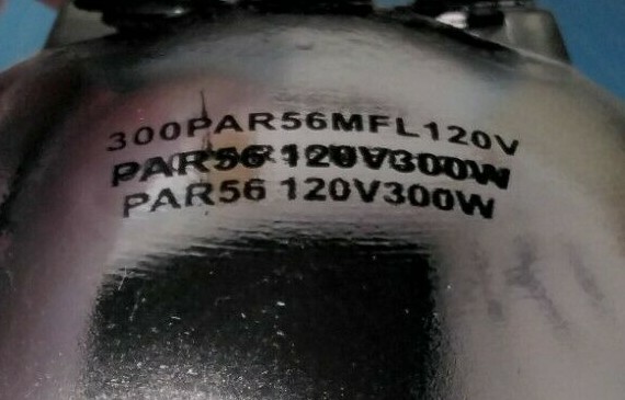 300PAR56/MFL – Volts: 120V, Watts: 300W, Type: PAR-56 Halogen