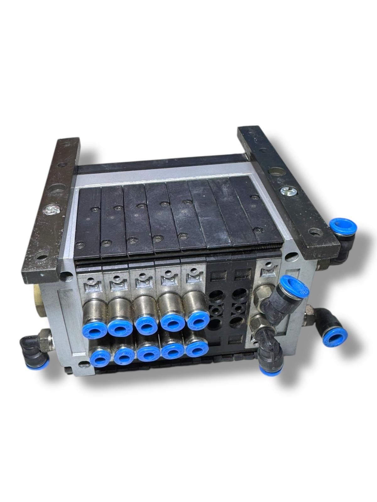 🟢 FESTO Pneumatic Valve Block Cpv-10-vI 11322 18200 P802