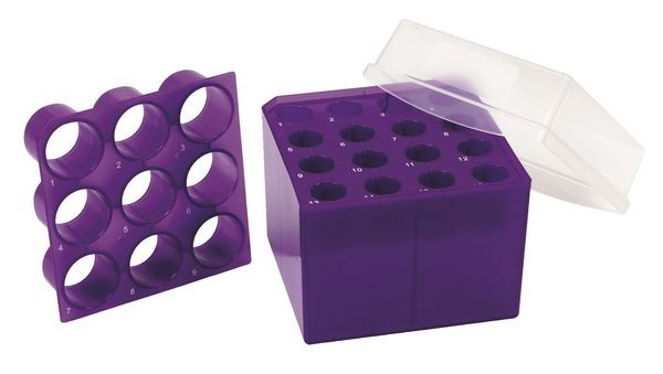 Heathrow Scientific HS23271A Box 15 And 50mL, Purple, PK5