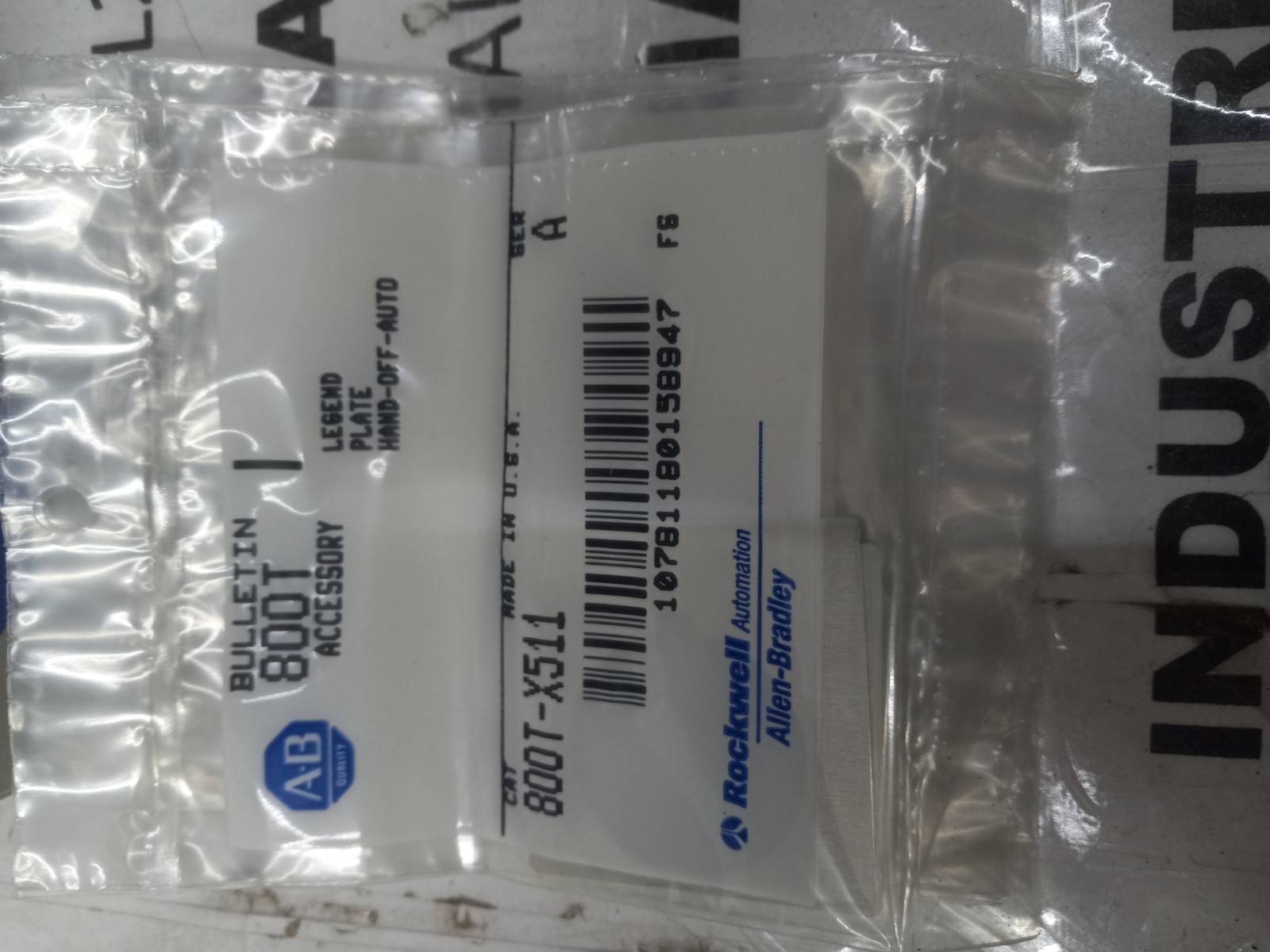 10PC ALLEN BRADLEY 800T – X511