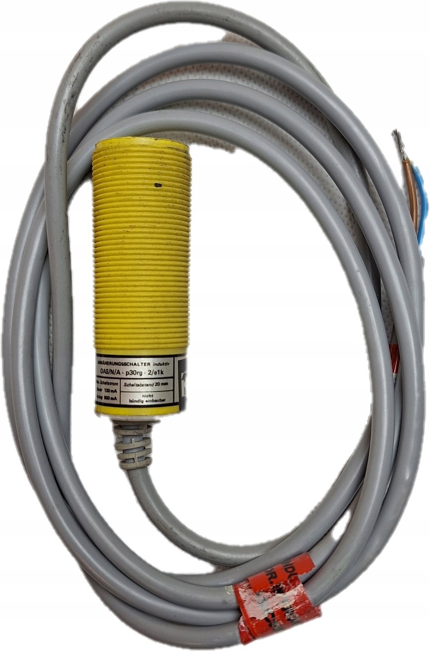 KLASCHKA OAS/N/A-P30RG-2/E1K Inductive Sensor, 20mm, 90–250V AC, IP67