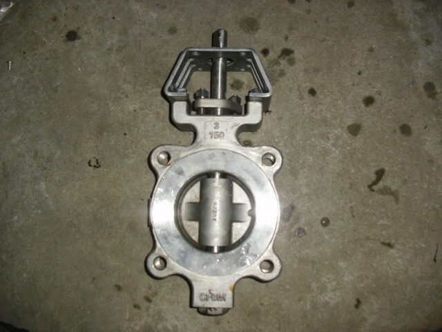 BRAY 3″ 150# Butterfly Valve Class B16.34 410300-11001066 285psi 100F No Handle