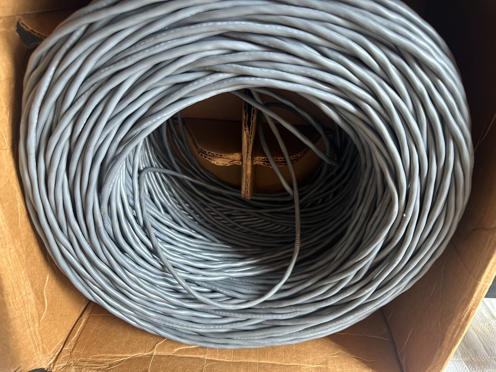 2 BELDEN 8761 AUDIO SOUND CONTROL CABLE 22 AWG SHIELDED 1500 FT