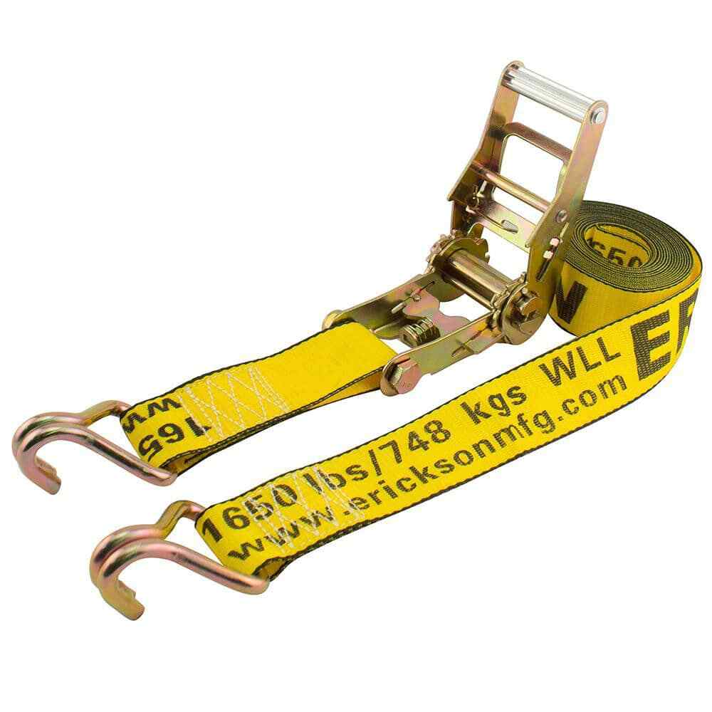 Erickson Manufacturing 52400 Web Sling: 2″ W x25′ Long, 5,000 lb Choker, Yellow