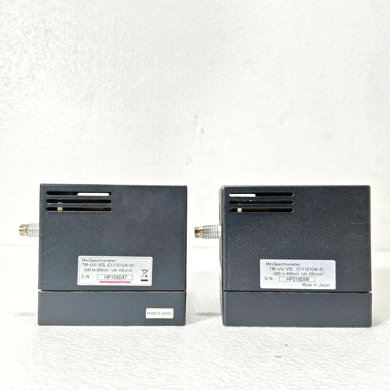HAMAMATSU MINISPECTROMETER TM-UV/VIS C11121CA-51