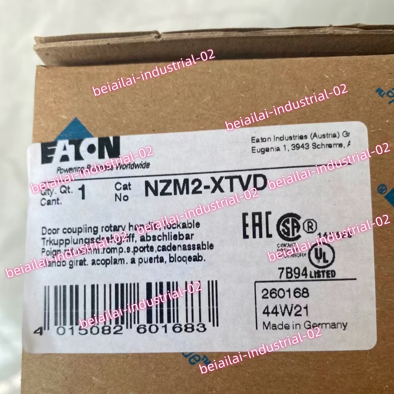 EATON NZM2-XTVD Circuit Breaker Handle#1pcs new in box