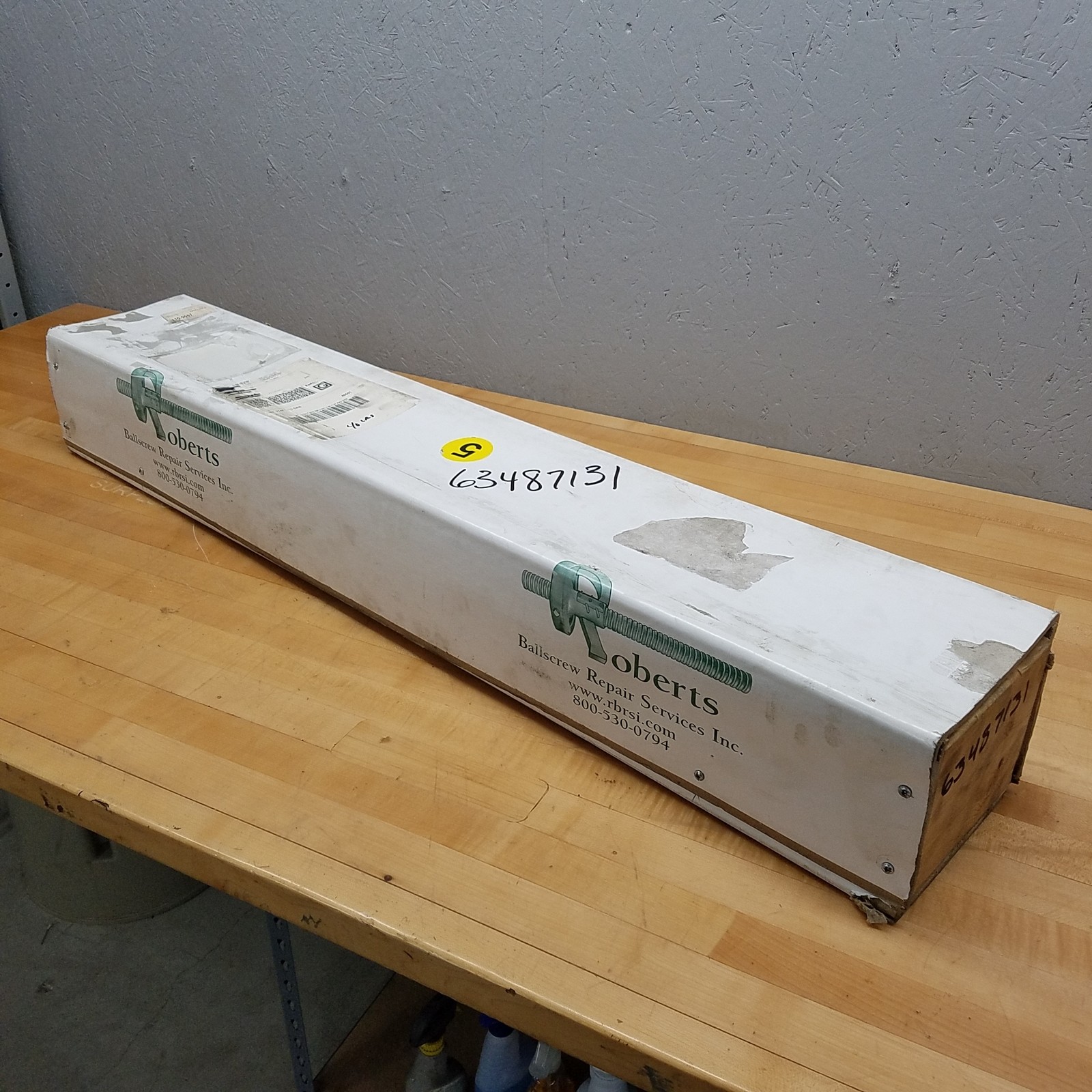 Roberts RBP-417-13076 Ball Screw & Nut, E4481-4554, 63-48-7131 – NEW