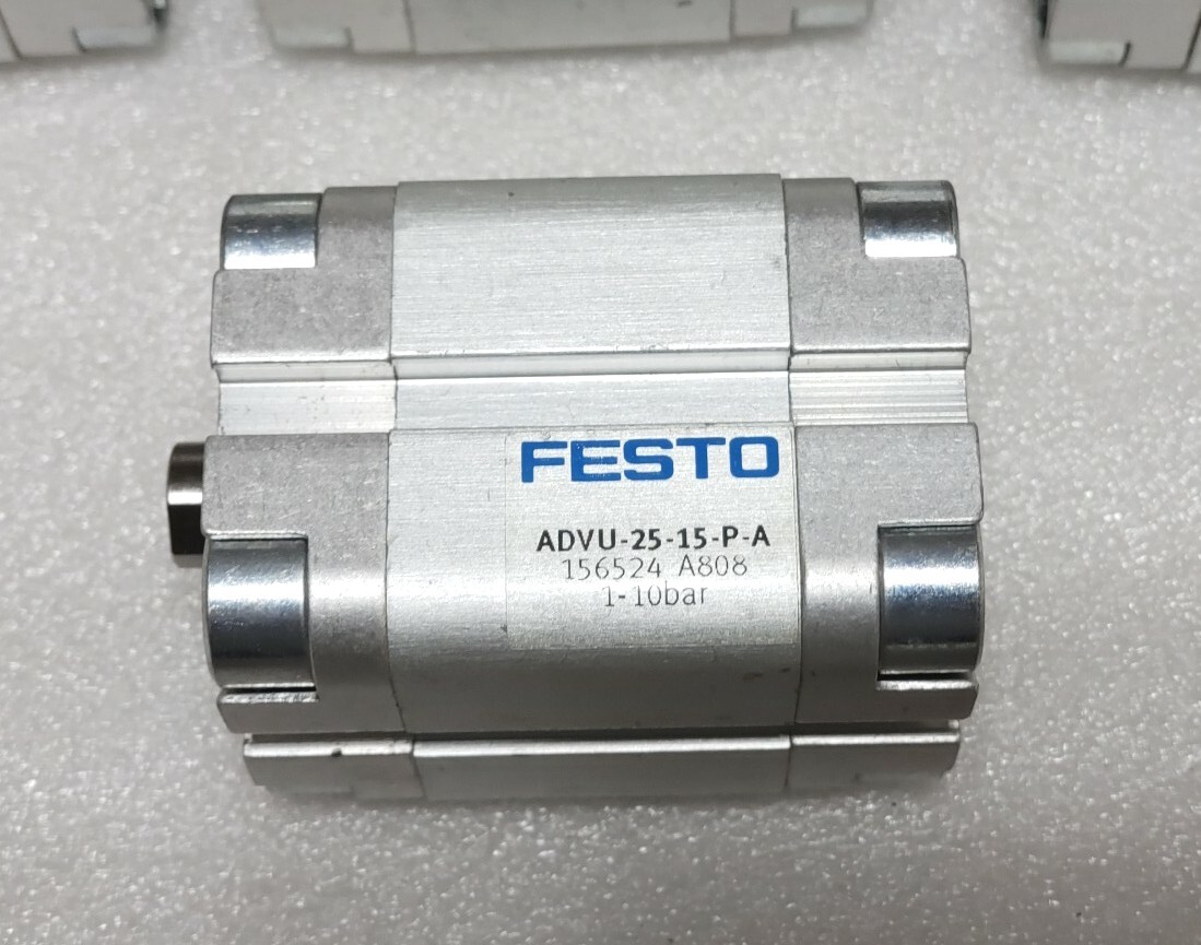 FESTO ADVU-25-15-P-A COMPACT CYLINDER 25MM BORE 15MM STROKE, 156524