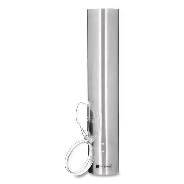 San Jamar Cup Dispenser, Pull Water, Sta