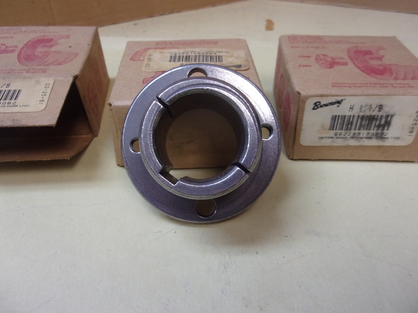 Browning H 1-1/8″ Tapered Bushing , Lot Of 3