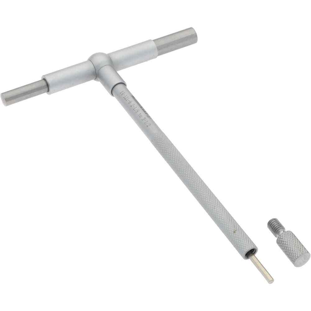 SPI 14-124-2 Telescoping Hole Gauge Set: Hardened Tool Steel, 1/2″ to 6″