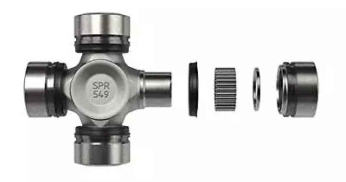U-JOINT KIT Non-Greaseable Axle Shaft Universal Joint with Snap Rings SPICER