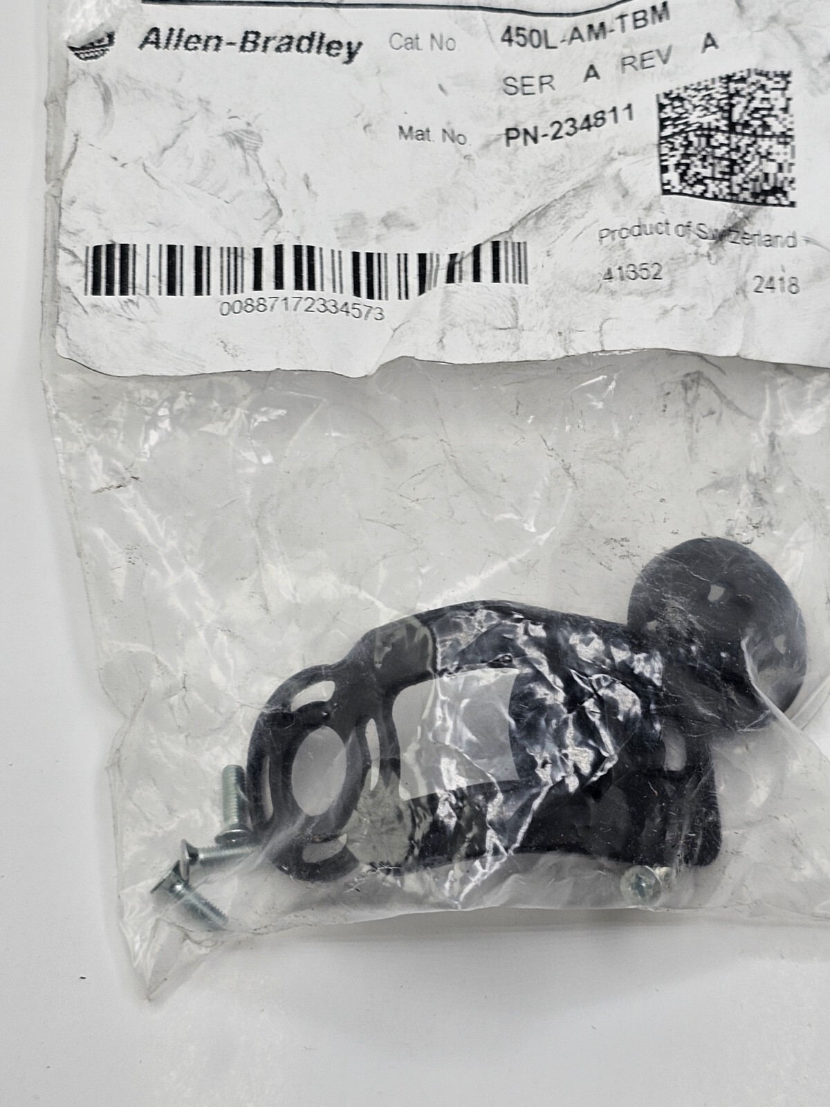 Allen Bradley Top/Bottom Mounting Bracket 450L-AM-TBM