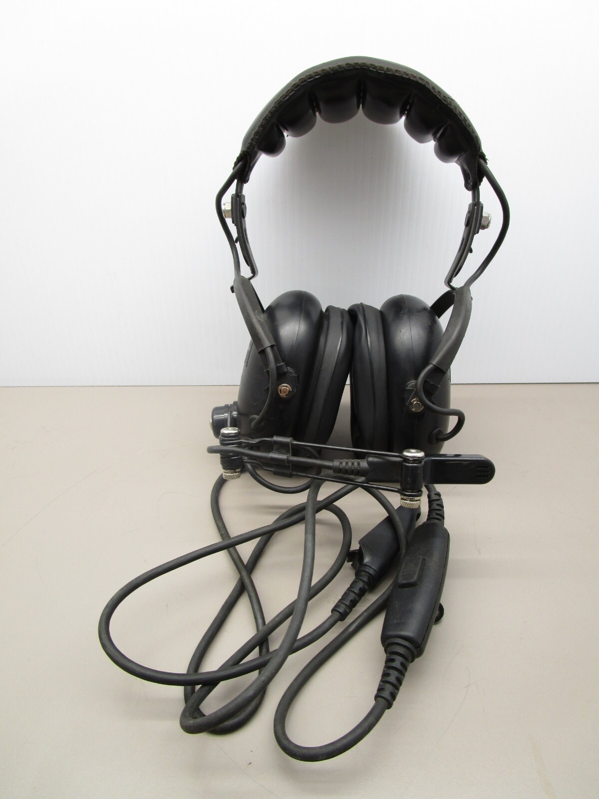 Motorola RMN4019A Medium Duty Radio Headset with PTT Over the Head