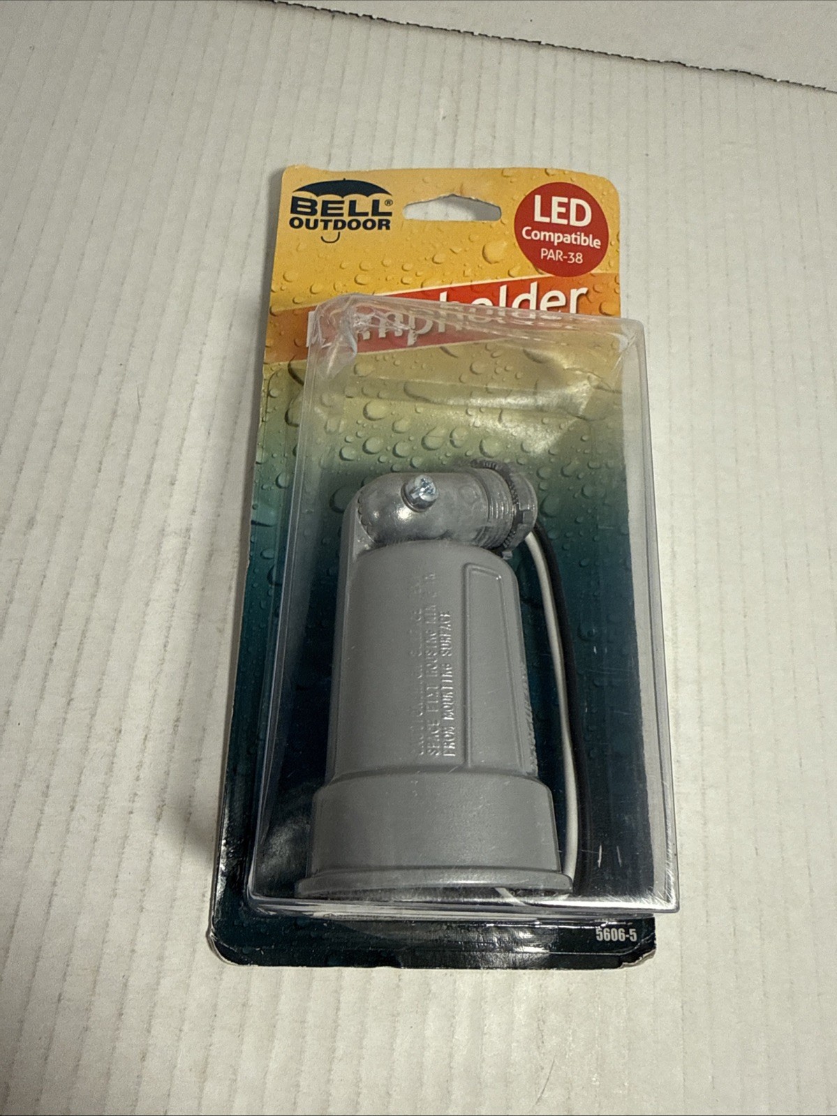 SHIPSN24HRS-Bell Outdoor 5606-5 Aluminum Weatherproof Light Bulb Holder