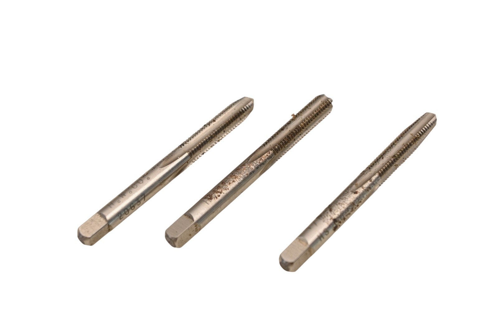Hanson-Whitney 20635, 20636, 20638 1/4″-28 GH3 Hand Tap Kit NOS
