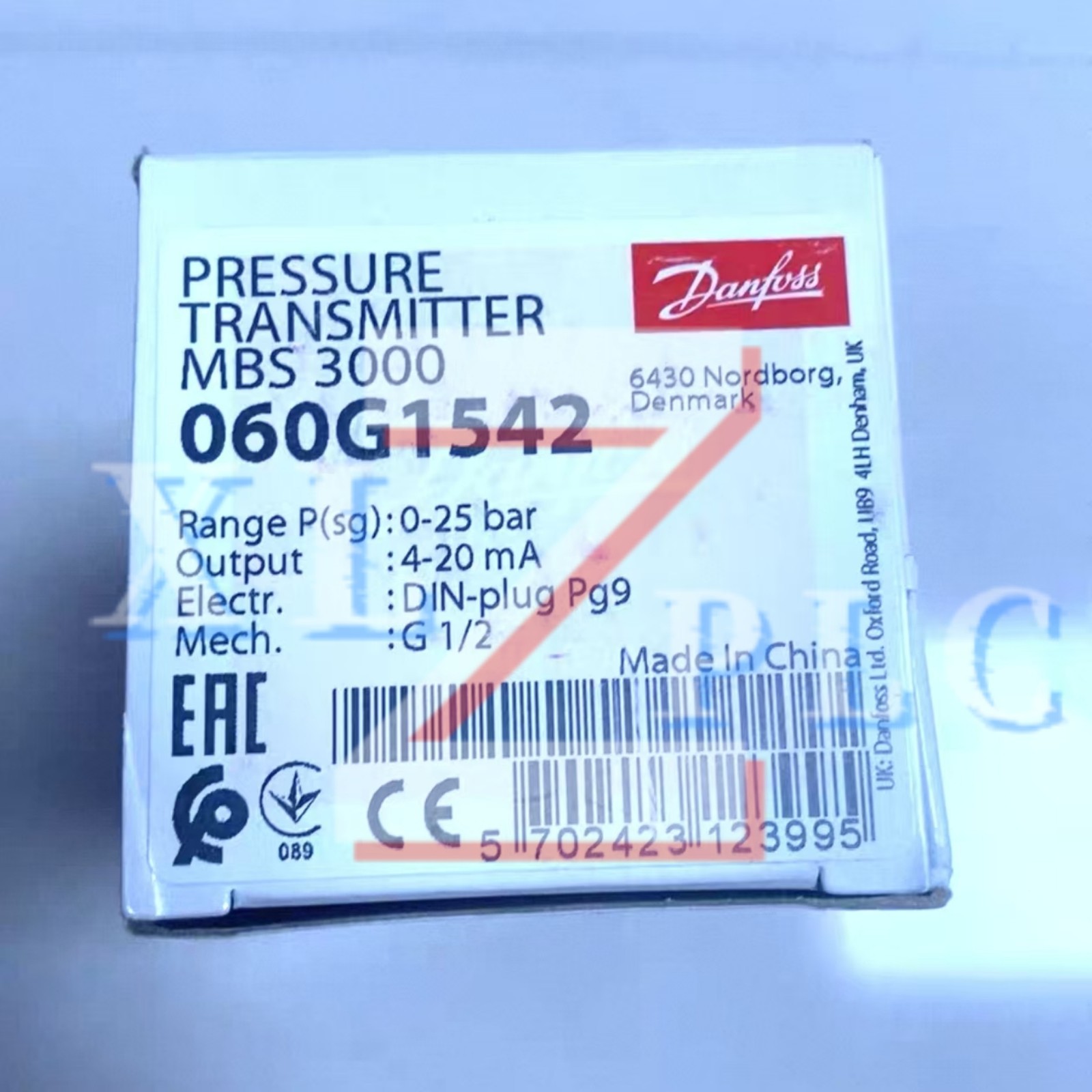 Danfoss 060G1542 MBS3000 pressure sensor#1pcs new in box