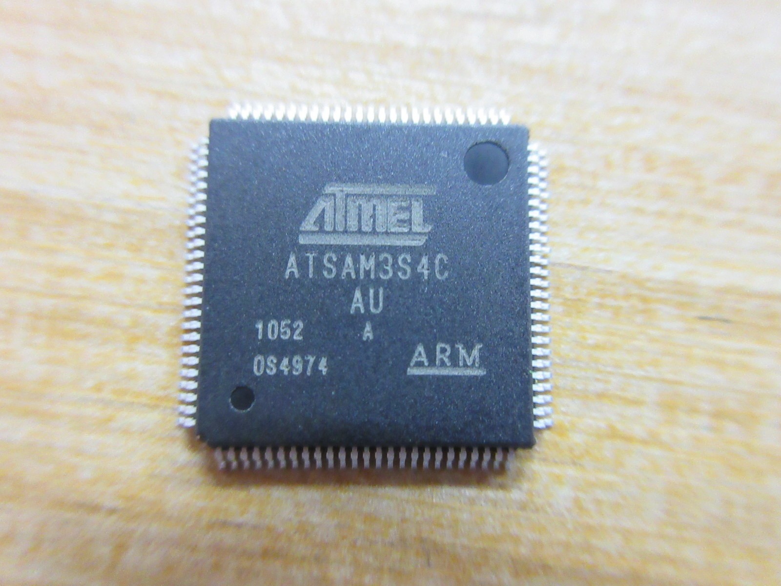 Atmel ATSAM3S4CA-AU ARM Based Microcontroller ATSAM3S4CAAU W/ Matrix Tray (Pack