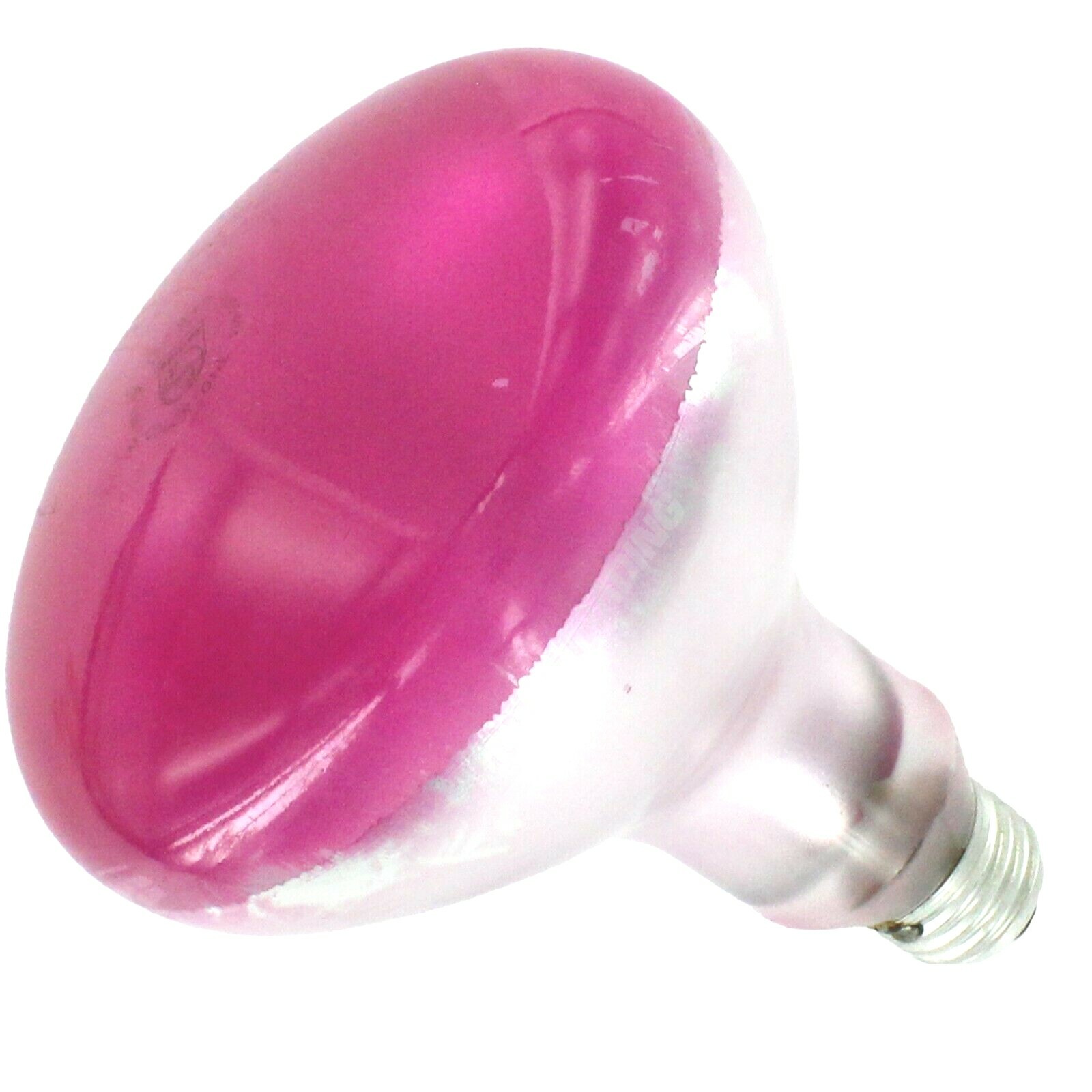 Vintage Philips BR40 150W Incandescent Reflector Flood Bulb – 5XR40A-P Pink