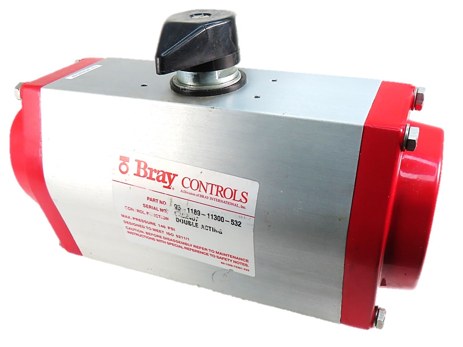 Bray Controls 92-1183-11300-532 Double Acting Pneumatic Actuator NEW NO BOX