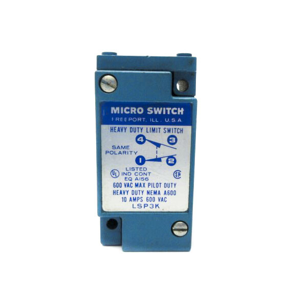 MICRO SWITCH LSP3K 600VAC 10A NSNP