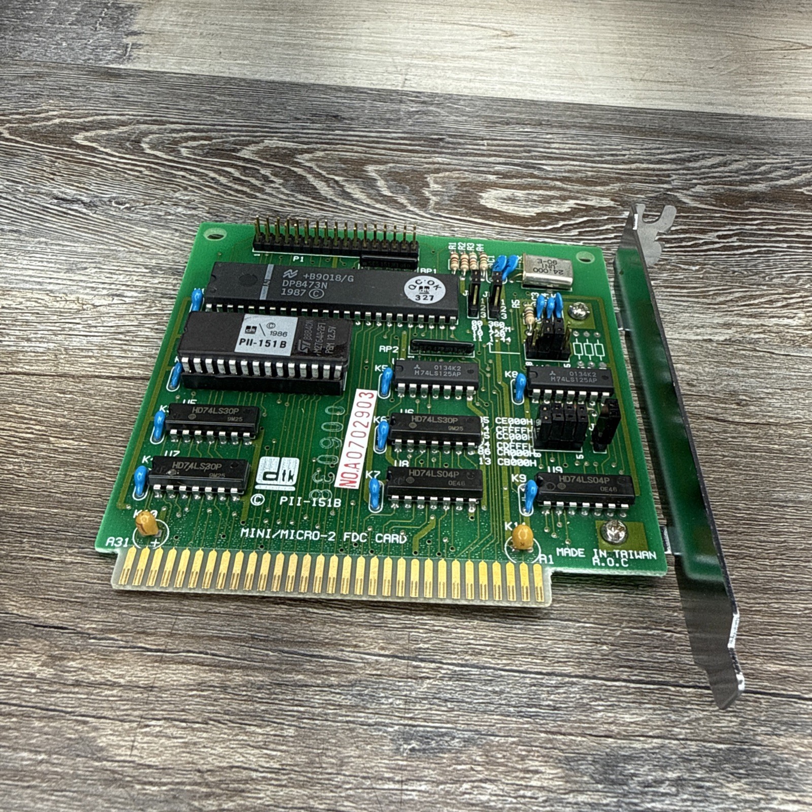 DTK PII-151B MINI-MICRO ADD ON CARD FOR 88 286 PERSONAL COMPUTER – Untested