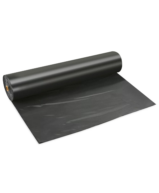 Poly Sheeting 6milx12′ Black non FR