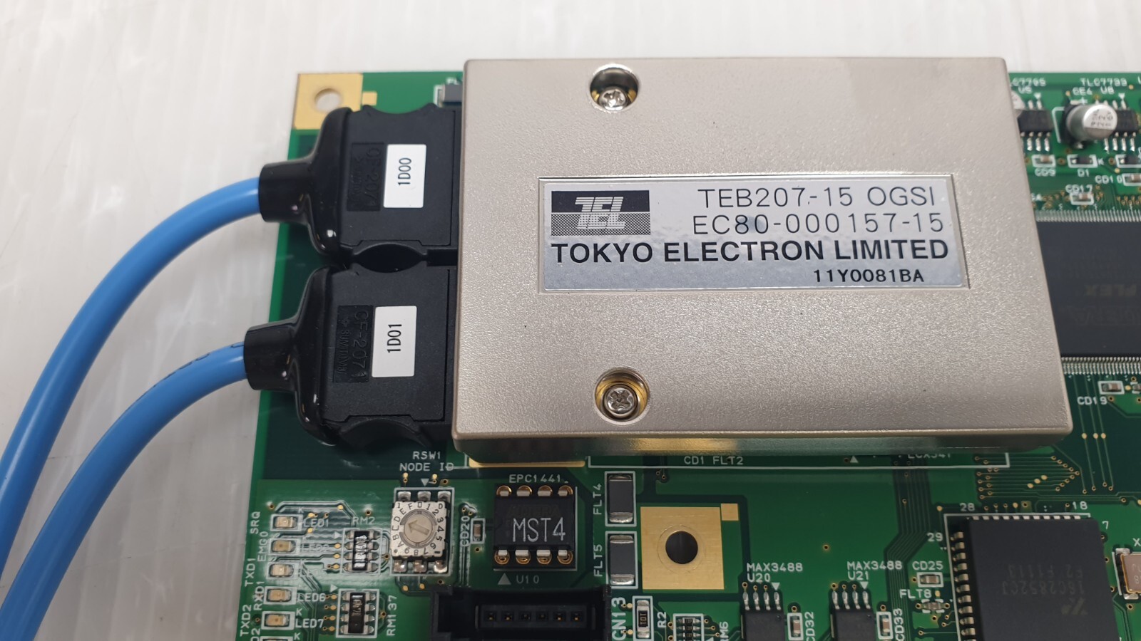 Tokyo Electron BOARD, IO P-CHEM #01 OYDK-017A, TEB207-15 OGSI